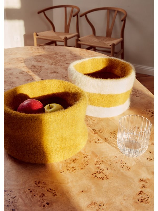 Lana Grossa FILZKÖRB GESTREIFT Feltro