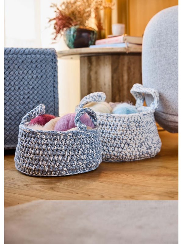 Lana Grossa HENKELKORB IN HALBEN STÄBCHEN The Tube & The Tube Fine