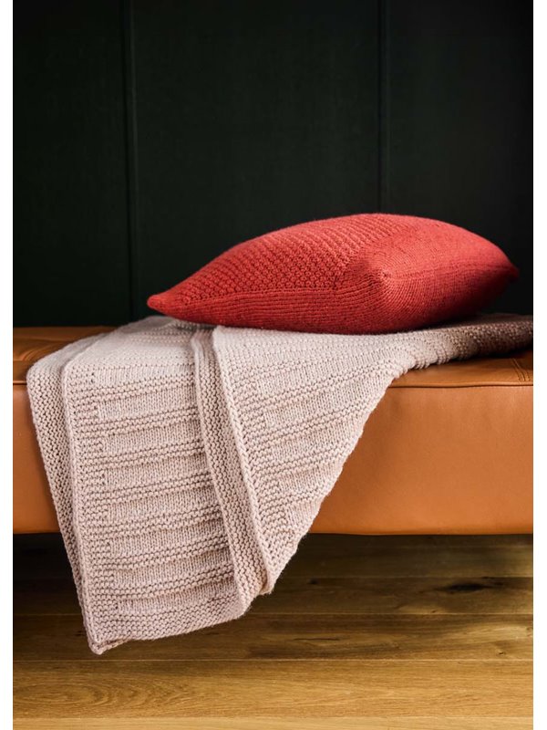 Lana Grossa DECKE GLATT RECHTS UND KRAUS RECHTS Alta Moda Cashmere 16