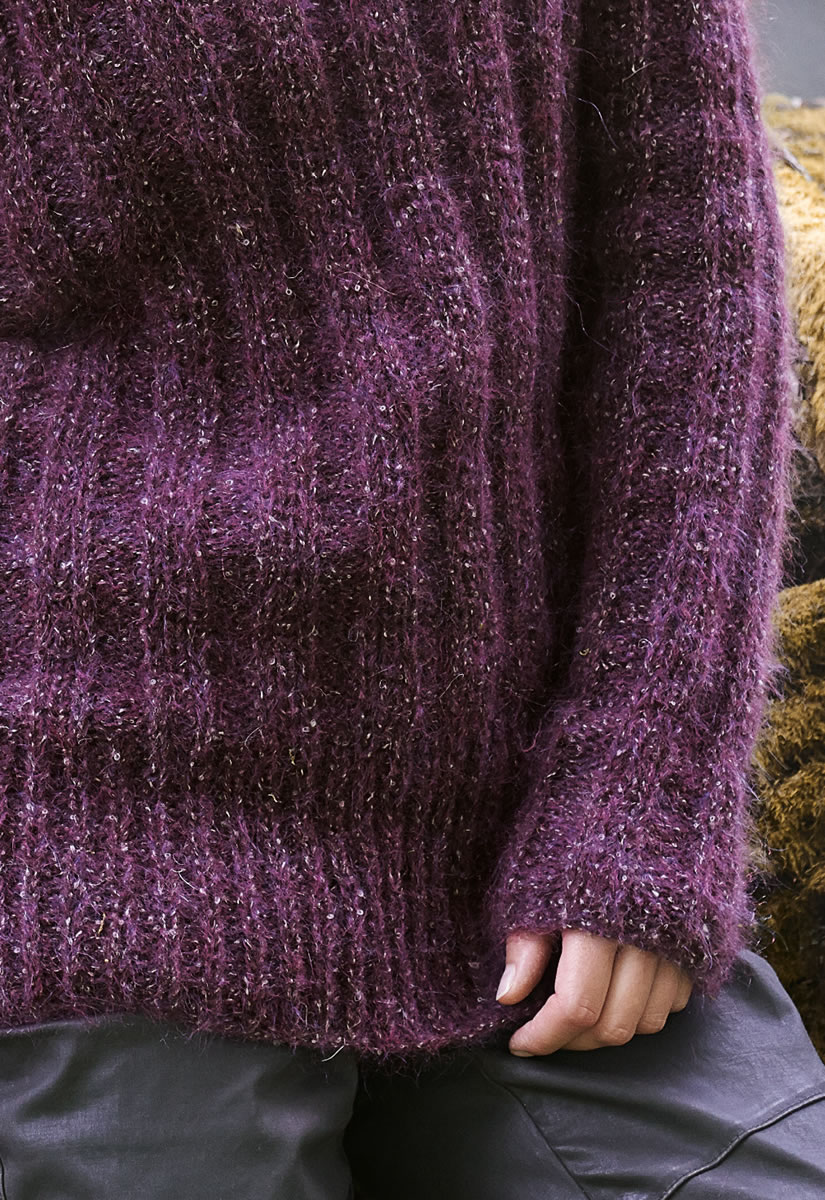 Lana Grossa ROLLKRAGENPULLI Garzato Nuovo/Silkhair Melange