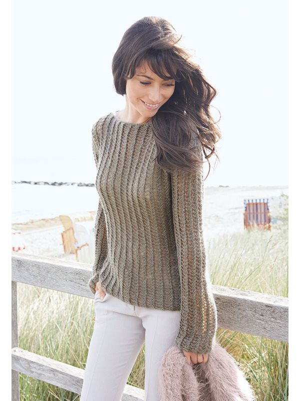 Lana Grossa PULLI IM NETZMUSTER Splendid