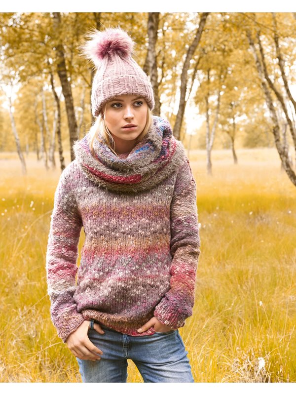Lana Grossa MÜTZE IN RIPPEN Soffilo