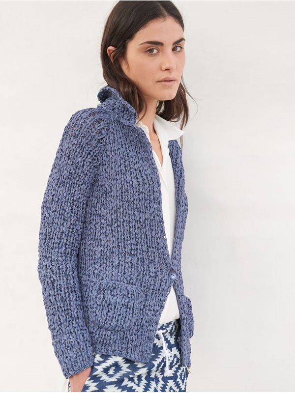 Lana Grossa RAGLANJACKE IN RIPPEN Lunare