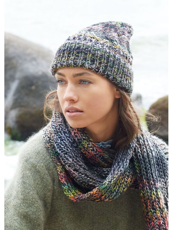 Lana Grossa MÜTZE IM ZOPFMUSTER Gomitolo 200/Cool Wool