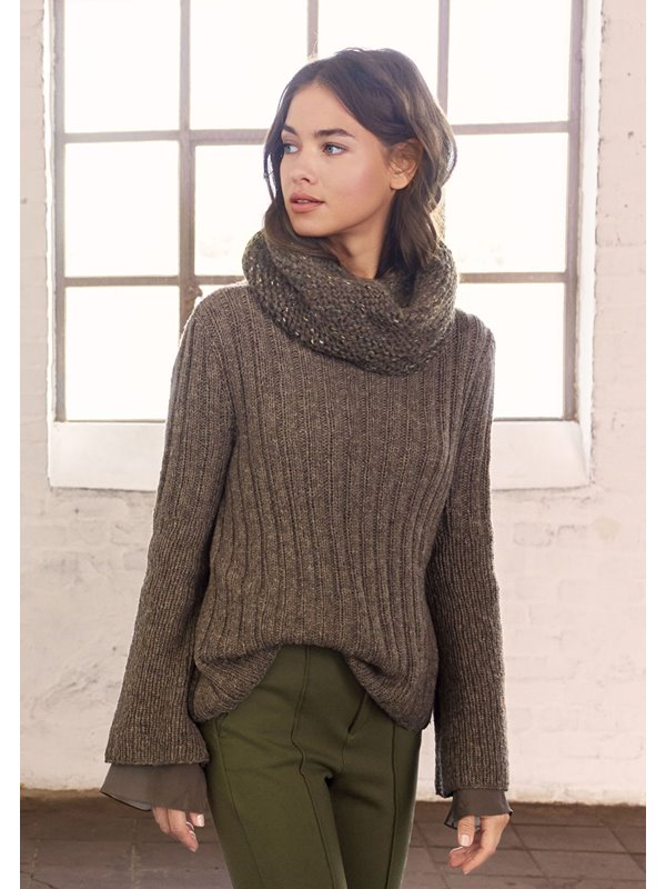 Lana Grossa PULLI IN RIPPEN Landlust Merino 180