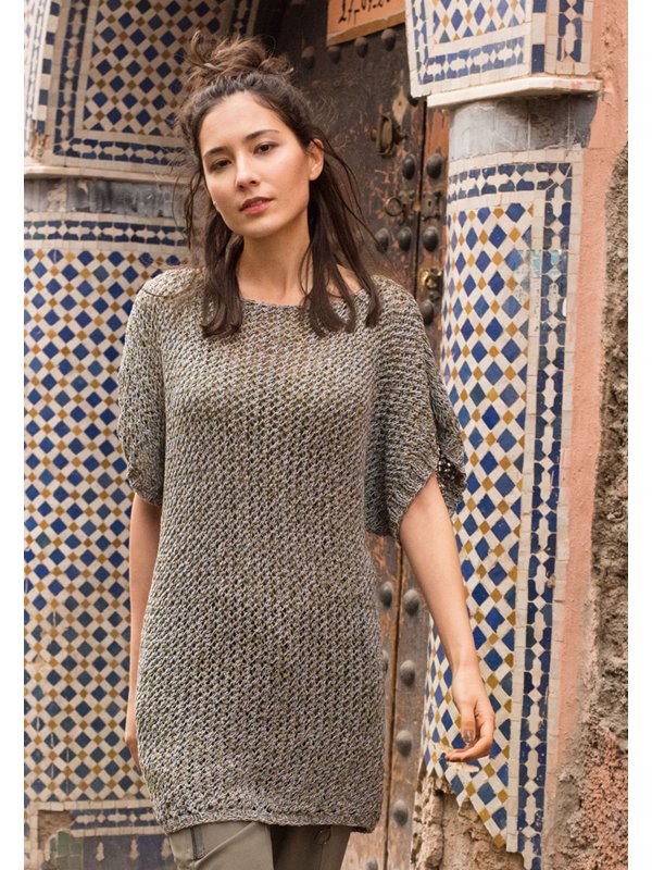 Lana Grossa T-PULLI IM NETZMUSTER 4 Capi/Secondo