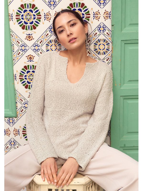 Lana Grossa PULLI MIT KAROMUSTER 4 Capi