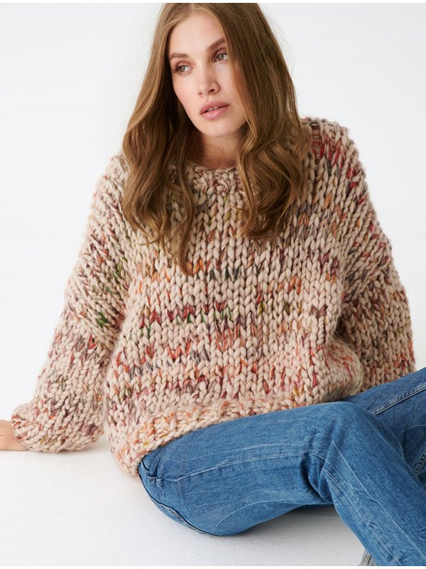 Lana Grossa PULLI GLATT RECHTS Weekend Color