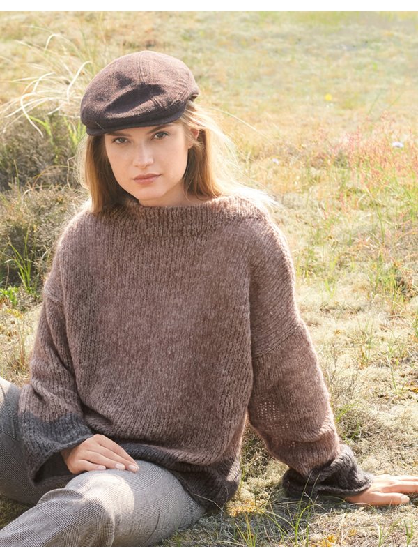 Lana Grossa PULLI MIT SCHILDKRÖTKRAGEN Peloso