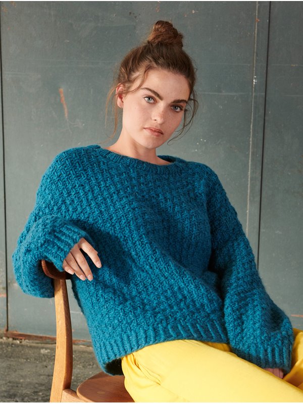 Lana Grossa PULLI IM STRUKTURMUSTER Lala Berlin Lovely Cashmere