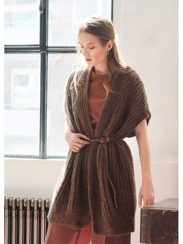 Lana Grossa WESTE IM PATENTMUSTER Baby Light & Silkhair