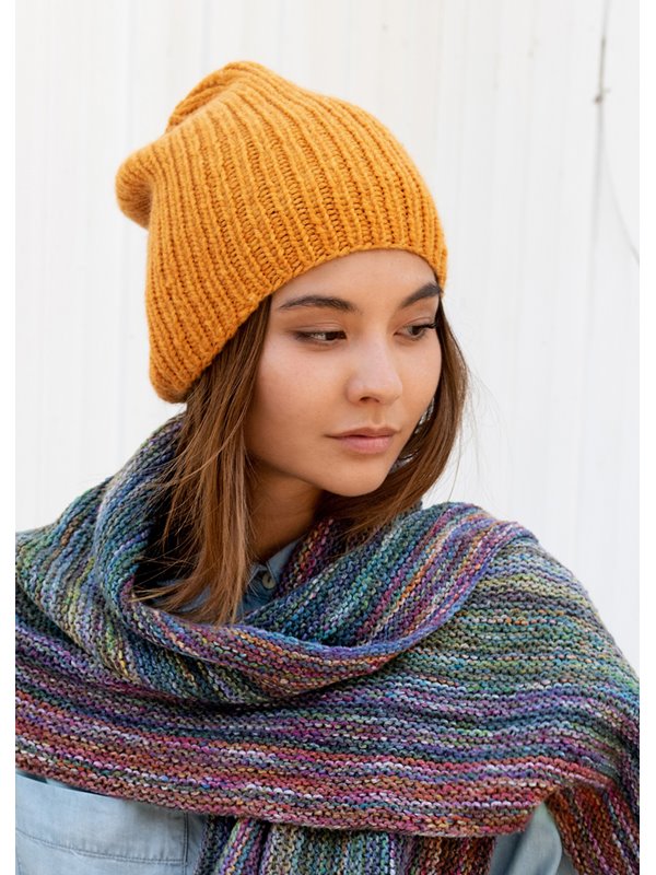 Lana Grossa RIPPENMÜTZE Alta Moda Cashmere 16