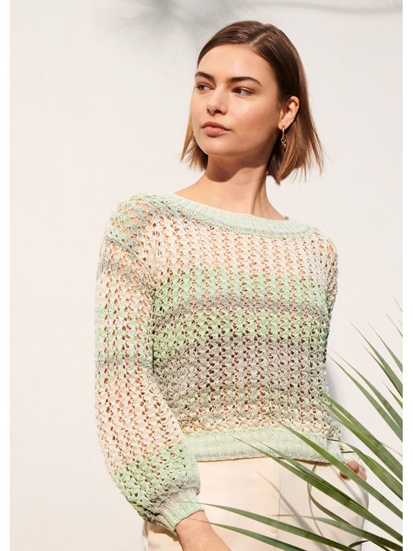 Lana Grossa PULLI IM LOCHMUSTER Aruba