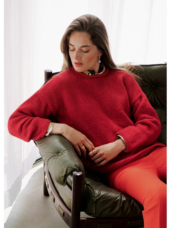 Lana Grossa PULLI GLATT RECHTS Brigitte No. 2