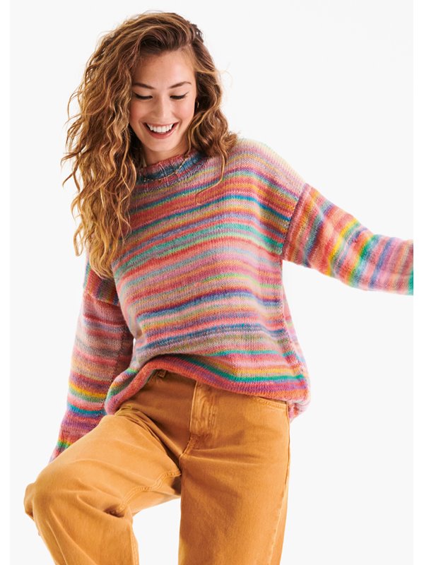 Lana Grossa PULLI GLATT RECHTS Colorissimo