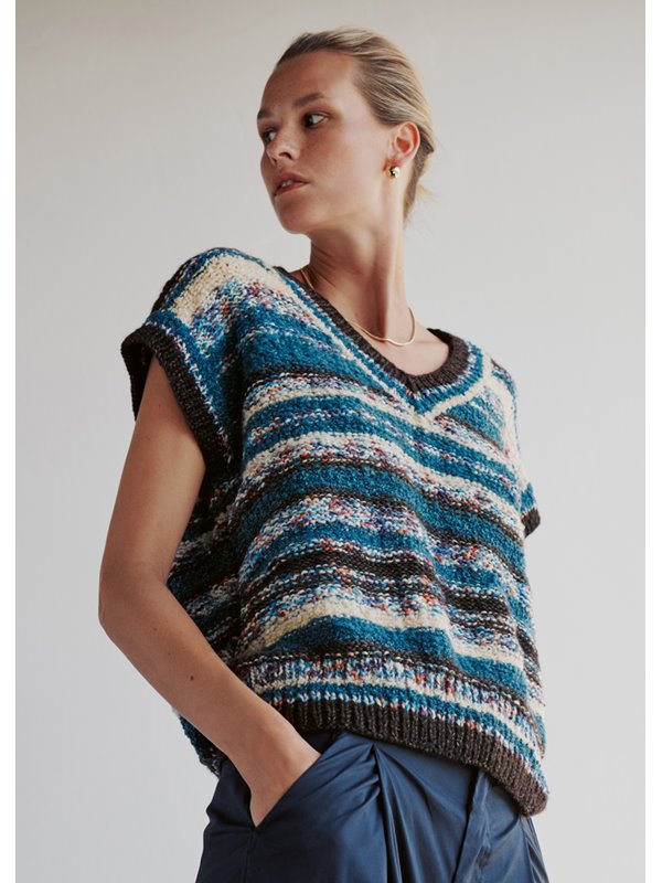 Lana Grossa PULLUNDER Colortwist, Cocco & Duetto Puno