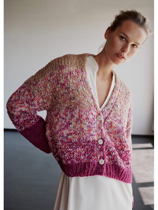 Lana Grossa CARDIGAN Colortwist & Cocco