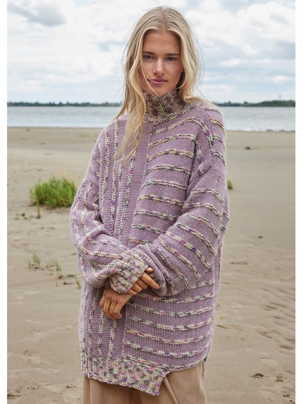 Lana Grossa PULLOVER Colortwist & Setasuri Big