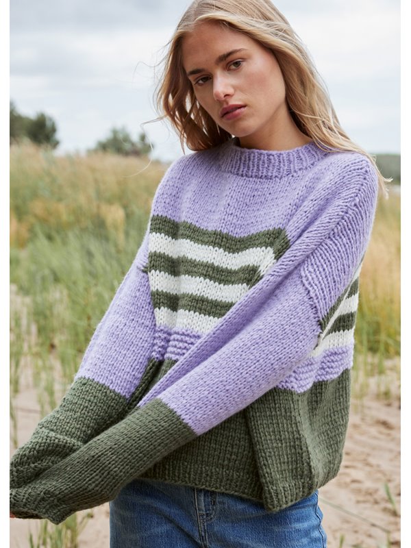 Lana Grossa PULLOVER Lala Berlin Lovely Cotton