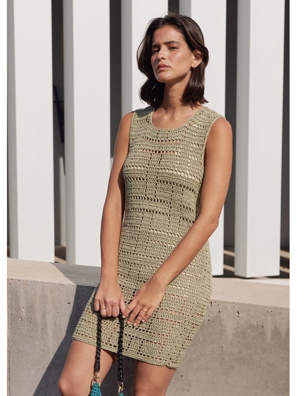 Lana Grossa KLEID Cotton Mélange