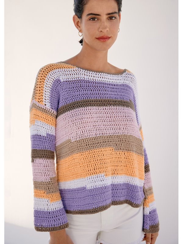 Lana Grossa HÄKELPULLOVER Dodici