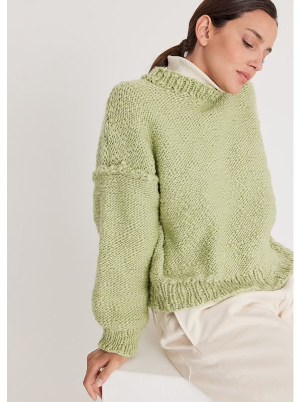 Lana Grossa PULLOVER Lala Berlin Flamy