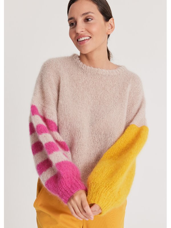 Lana Grossa PULLOVER Mohair Moda