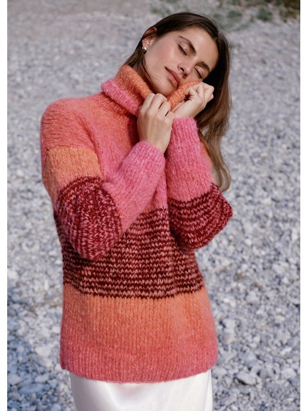 Lana Grossa ROLLKRAGENPULLOVER Avio