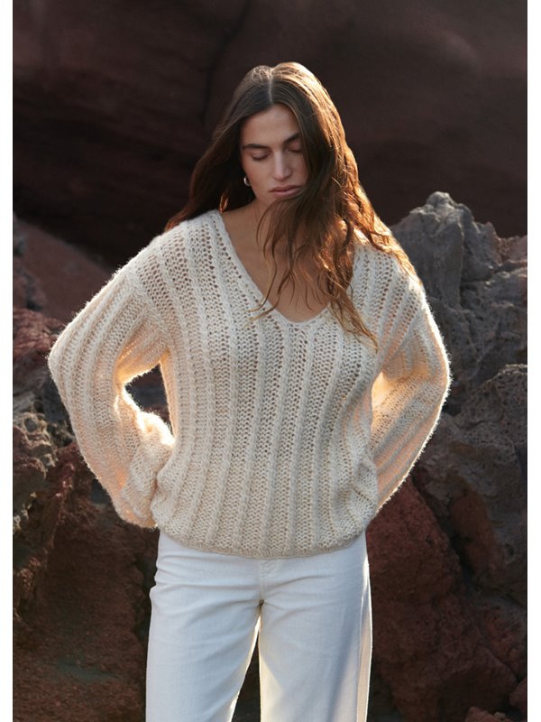 Lana Grossa ZOPFPULLOVER Setasuri & Ecopuno