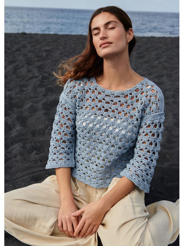 Lana Grossa HÄKELPULLOVER The Tube Fine