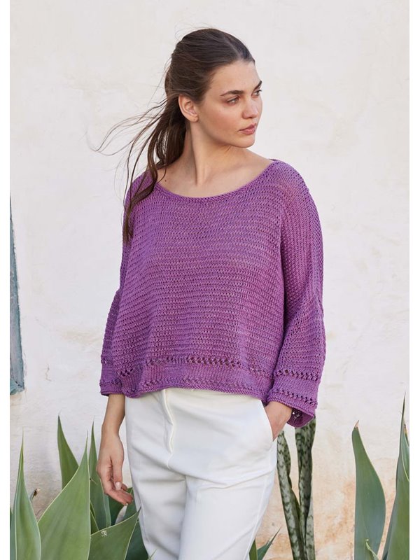 Lana Grossa PULLOVER Cotton Silk