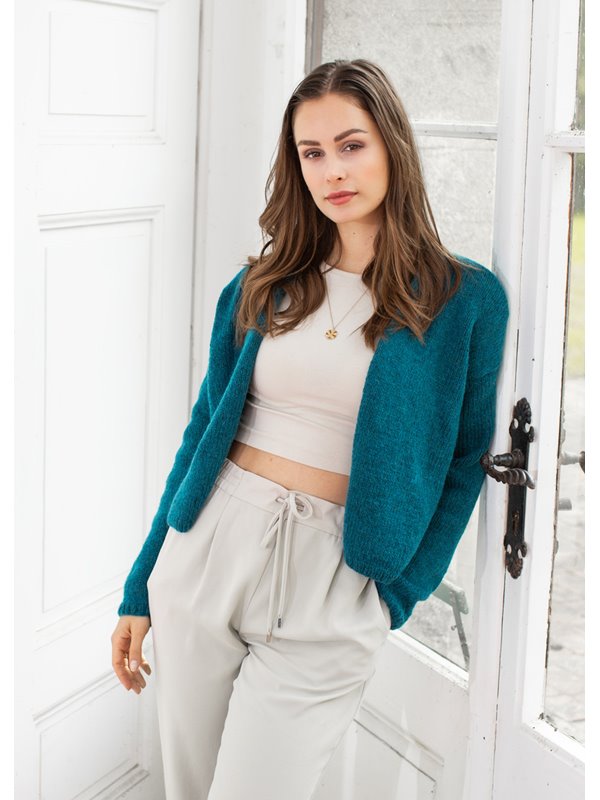 Lana Grossa CARDIGAN Alta Moda Alpaca