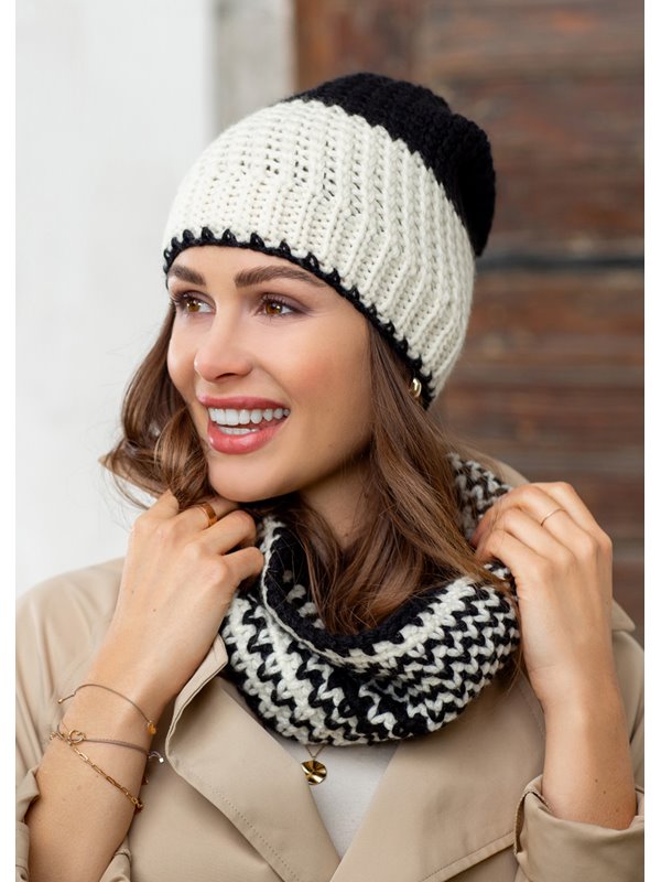 Lana Grossa HÄKELMÜTZE Cool Merino Big
