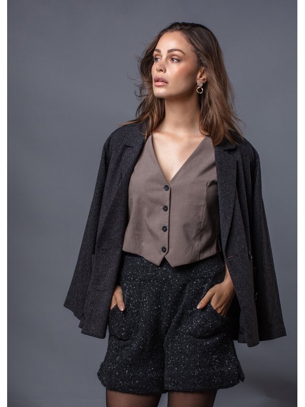 FILATI Studio SHORTS Landlust Soft Tweed 180