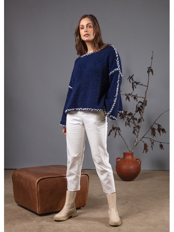Lana Grossa PULLOVER Ecopuno Chunky