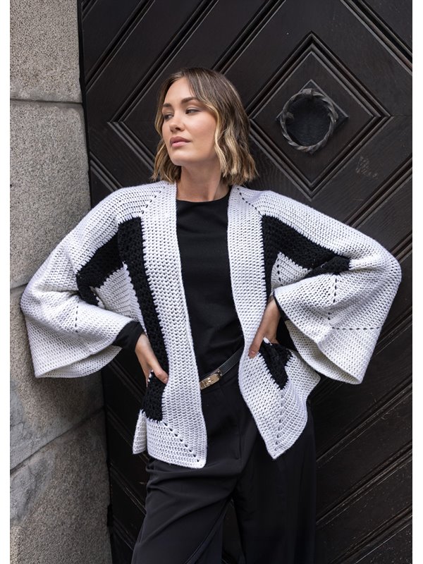 FILATI Studio HÄKELJACKE Merino Uno