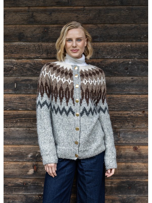 FILATI Studio TOP DOWN NORWEGERCARDIGAN Airy