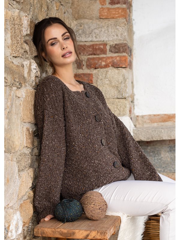 Lana Grossa JACKE Landlust Soft Tweed 90