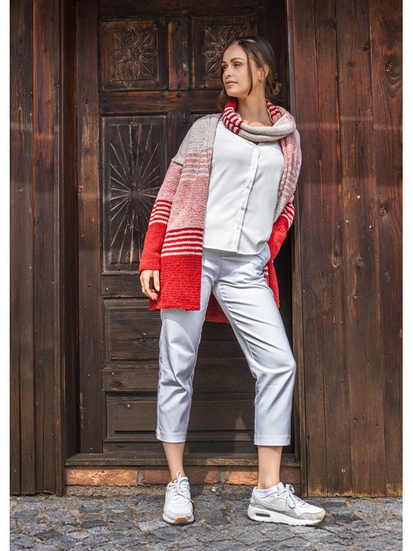 Lana Grossa LONGCARDIGAN Landlust Soft Tweed 90