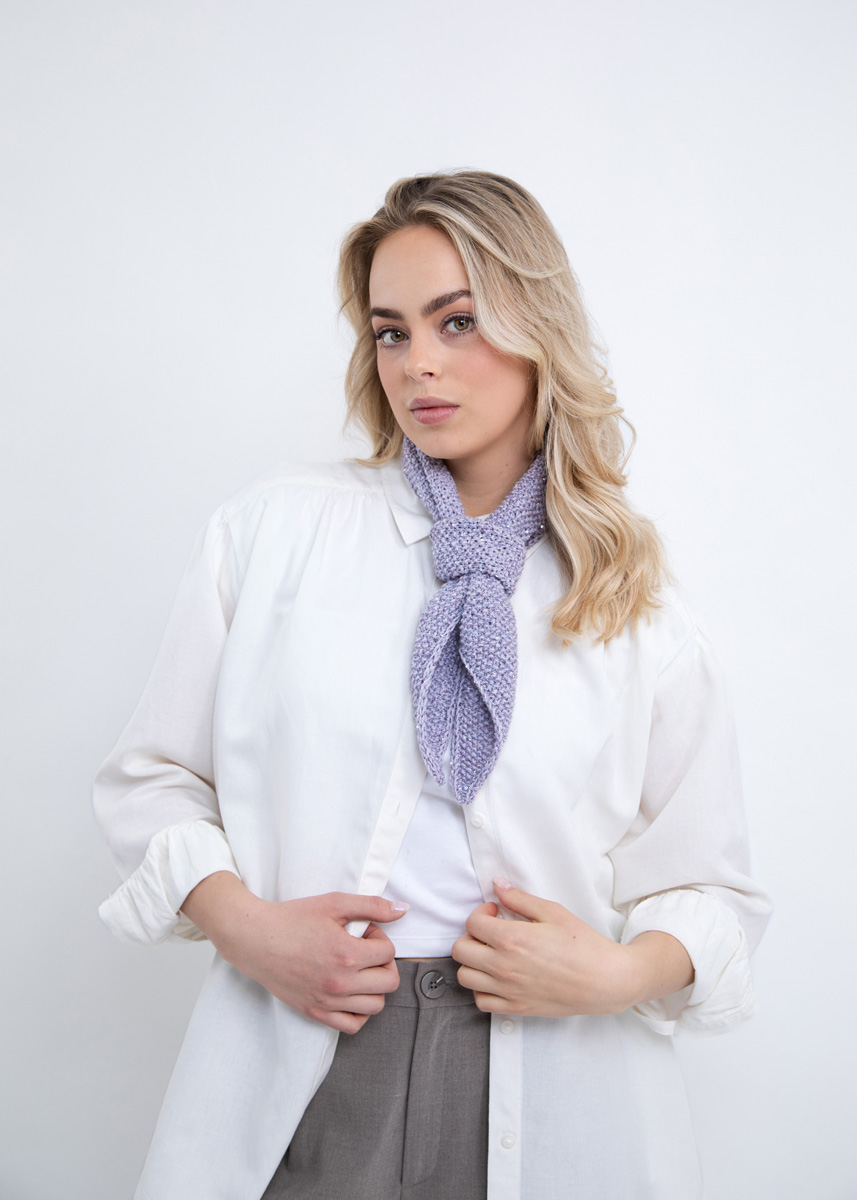 SHINY SCARF Ecopuno & Glamour von FILATI Studio