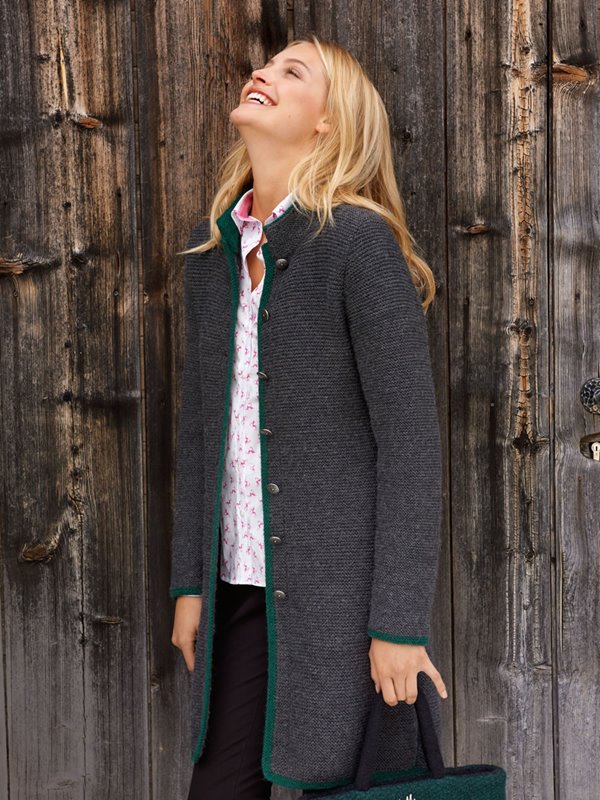 Lana Grossa GEHROCK MIT SCHLITZ UND RIEGEL Alpina