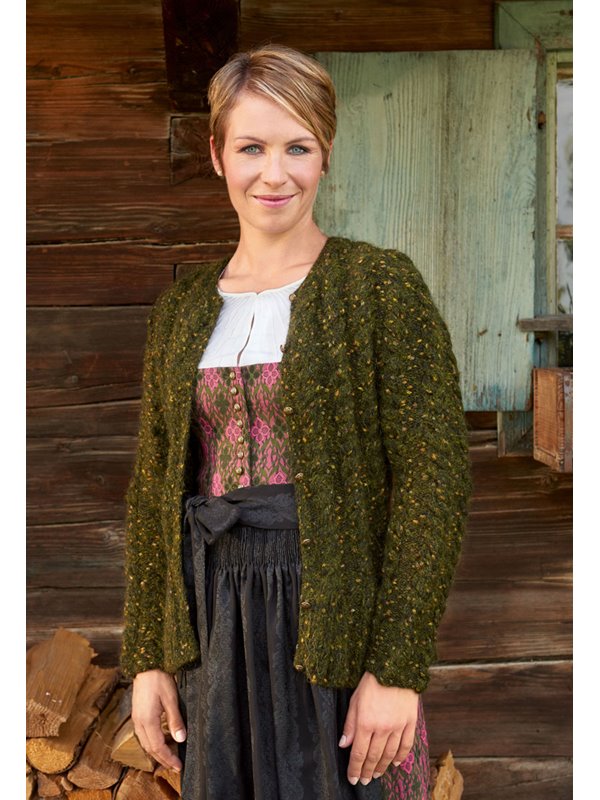 Lana Grossa SCHÖSSCHENJACKE Lala Berlin Fluffy