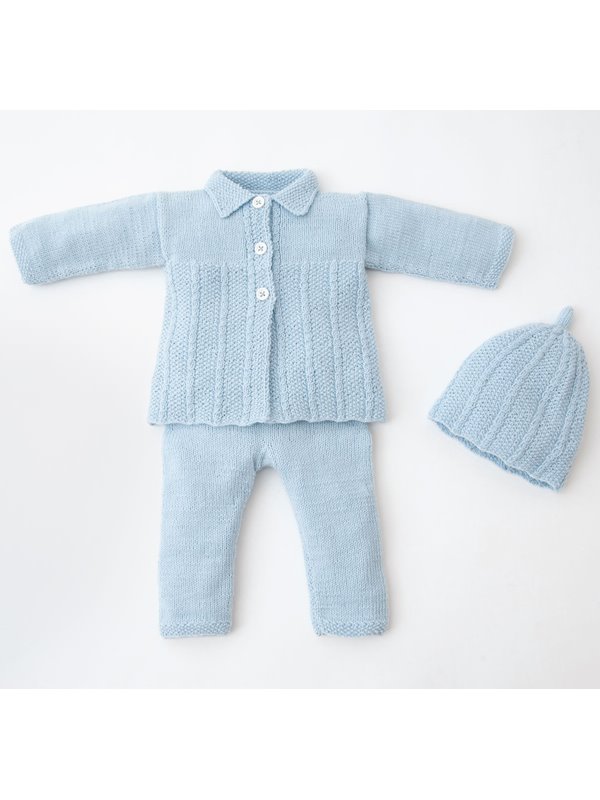 Lana Grossa MANTEL, HOSE & MÜTZE Cool Wool Baby