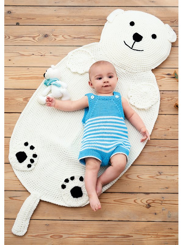 Lana Grossa EISBÄRTEPPICH Mille II & Meilenweit 100 G Merino