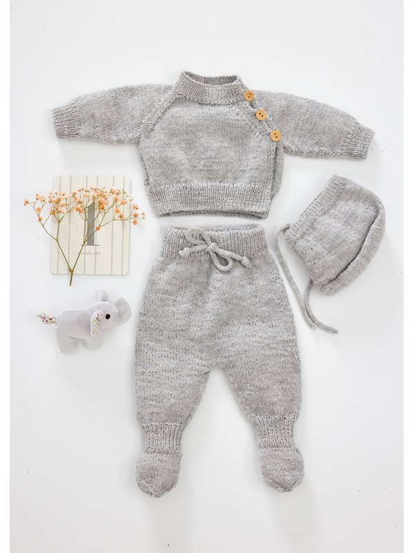 Lana Grossa WICKELJÄCKCHEN Cool Wool Baby
