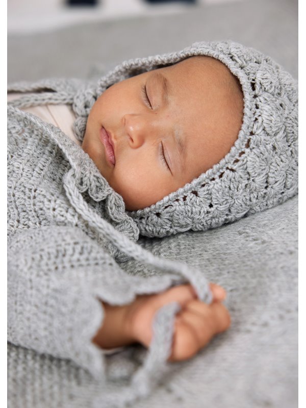 Lana Grossa HÄKELMÜTZCHEN Cool Wool Baby