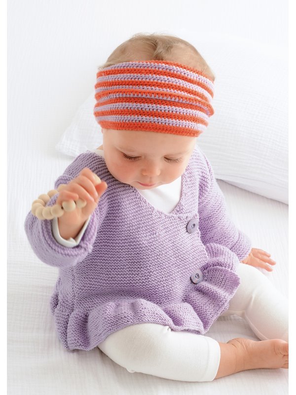 Lana Grossa WICKELJACKE Cool Wool Baby