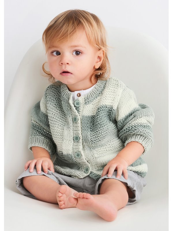 Lana Grossa JACKE Soft Cotton Dégradé