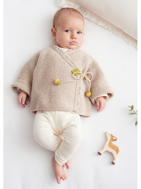 Lana Grossa WICKELJACKE Cool Wool Baby