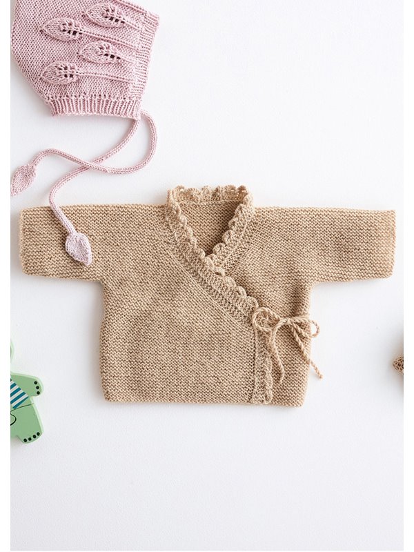 Lana Grossa WICKELJACKE Cool Wool Baby